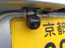 ココなら大丈夫かな？・・・ナンバー上のカメラ位置。