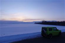 ジムニーでぶらり車中泊で雪の北海道へ（７日目）今日も美瑛・富良野を堪能 
