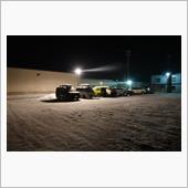 ジムニーでぶらり車中泊で雪の ...