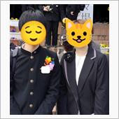 卒業式（上の子）
