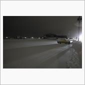 ジムニーでぶらり車中泊で雪の ...