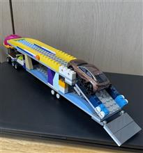 レゴクリエイター3in1ベースのトランスポーター(グレードアップw)です♪