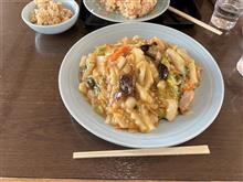 三八飯店　あんかけ焼きそば