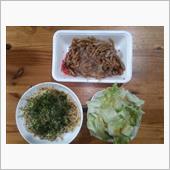 昨夜の言通り、焼きうどん＋焼 ...