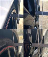 FK8のワイドトレッドスペーサーの検討