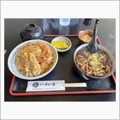 伊達　そば順　たこ天丼とそば