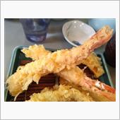 長浜で天ぷらランチ　楽ちゃん