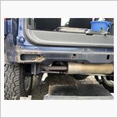 愛車の後ろに鳥の巣が！