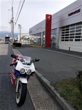 朝練　4/6　VFR400R 