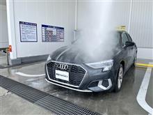 水洗い洗車【9回目】シャンプー【3回目】とバッテリー電圧