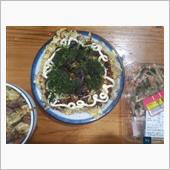 一タネ三枚目のお好み焼き・・・