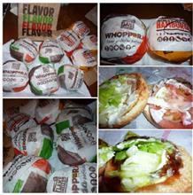 バーガーキングのサービスディ ガッツリ＆たっぷり あぁ・・美味かったぁ　🍔^^!