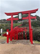 山口観光　赤い鳥居202404
