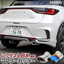 LEXUS LBX　マフラーカッター