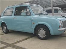 日産パオに車高調装着(リア編)