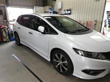 ジェイド納車準備完了