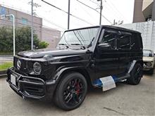 AMG-G63に電動サイドステップ＆ローダウン！ 