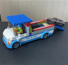 レゴ魔改造wのアイスクリームワゴン改w積載車です♪ レゴ魔改造wのアイスクリームワゴン改w積載車です♪