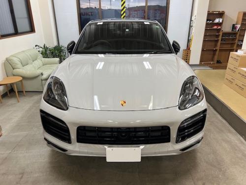 ポルシェ カイエンクーペ（E3型）GTS、採寸＆装着確認（完成