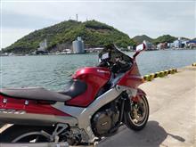 車検上がりで早速バイクツーリング・・・岡山県日生町。