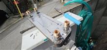 温水用熱交換器　改造　ネジ口に