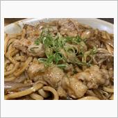 津山ホルモンうどん