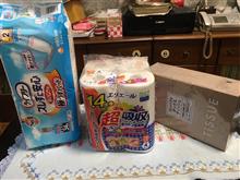 車イジりの後実家にて、買い出し&amp;夕食