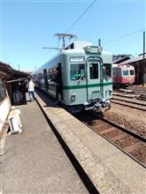 銚子電鉄の電車に乗ってきたのと銚子電鉄に入った南海電鉄22000系