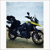 V-Strom250を降りる ...