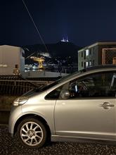 長崎の愛車撮影スポットって・・・映画鑑賞前の夜景とソニカRS　2024.05.10④