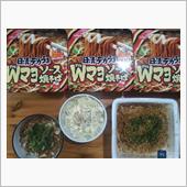 焼きそばだらけ、当然キャベツ ...