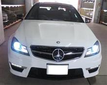 C63に小物のパーツを取り付ける