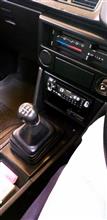 晴天の週末はAE86で親爺のお散歩