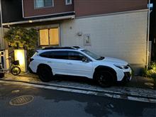 今週は晴天続きとわかり、夕方から念入りに洗車