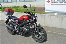 〔XSR〕献血(40)今年初のバイク献血とキリ番1000km