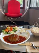農作業の合間にカフェランチ
