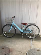 娘の自転車のタイヤ交換やってみた！