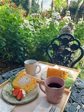 茶菓付ナチュラルローズ私庭へ 茶菓付ナチュラルローズ私庭へ