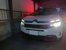 右ヘッドライトのLED交換しました。