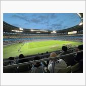 新国立競技場でサッカー観戦
