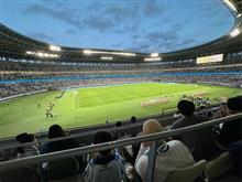 新国立競技場でサッカー観戦