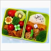 本日の娘のお弁当は、ひれかつ ...