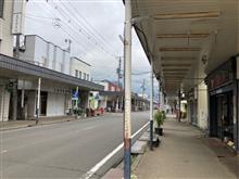 白石市の市街地へ戻りました