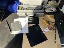 足車マットフラップ取付け完了