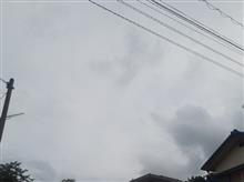 午後から雨