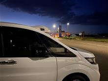 北海道初の車中泊