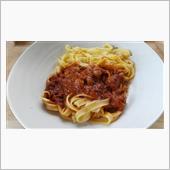 面倒なので冷凍パスタ。