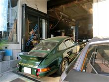 車検完了したポルシェの引き取り
