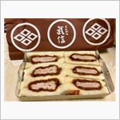 夜はカツサンド