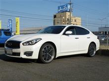 AUTOWAY　日産フーガ　タイヤピット　ミネルバ　245/35R21